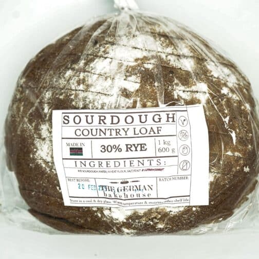 The German Baker House Sourdough 30% Rye