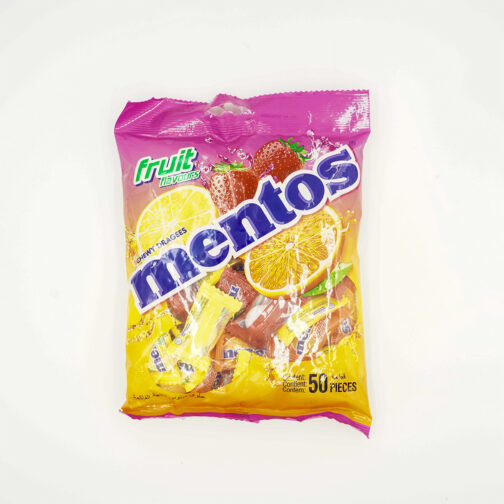 Mentos Fruit Flavours 50pcs