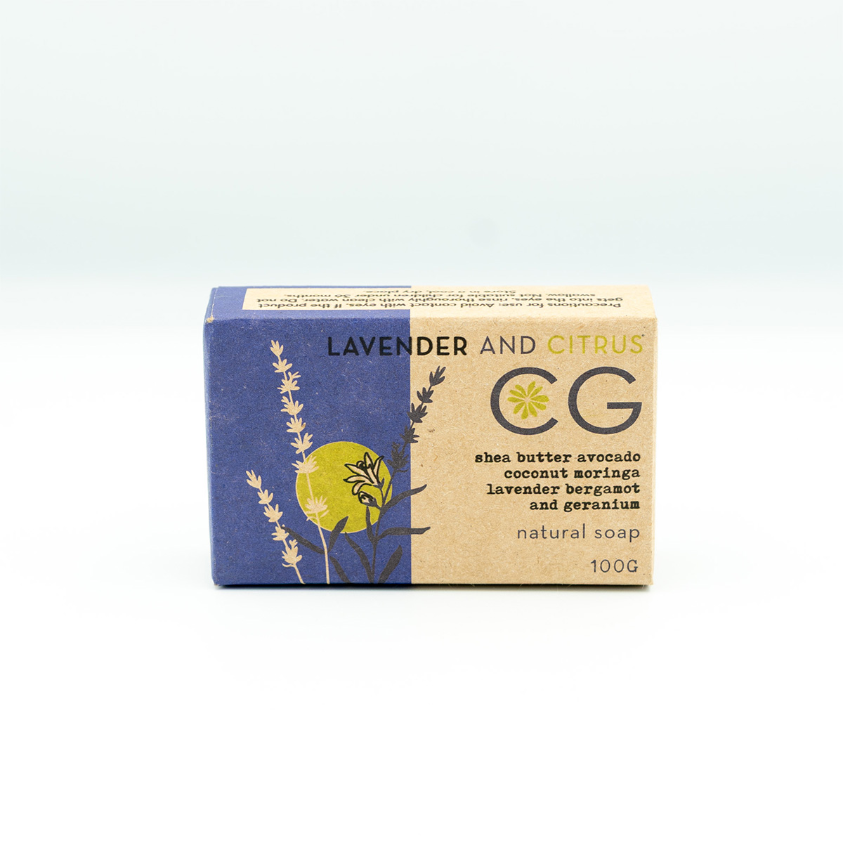 Cinnabar Green soap Lavender and Citrus 100g